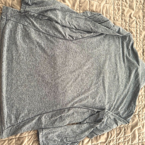 Sun Mountain Women's Gray Long Sleeve 1/4 Zip Pullover - Picture 4 of 8